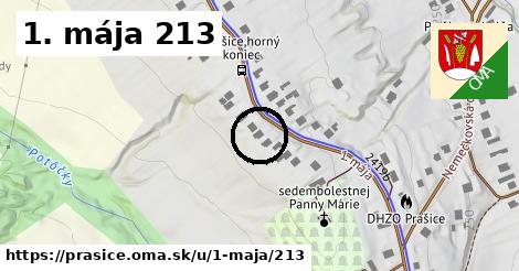 1. mája 213, Prašice