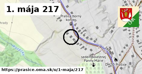 1. mája 217, Prašice