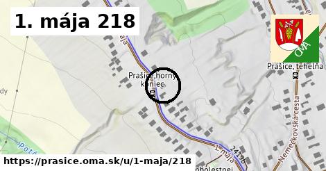 1. mája 218, Prašice