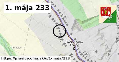 1. mája 233, Prašice