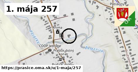 1. mája 257, Prašice