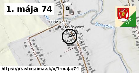 1. mája 74, Prašice