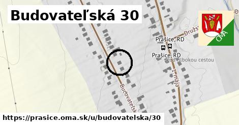Budovateľská 30, Prašice