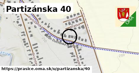 Partizánska 40, Prašice