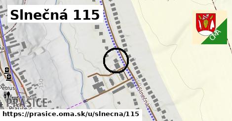 Slnečná 115, Prašice