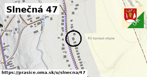 Slnečná 47, Prašice