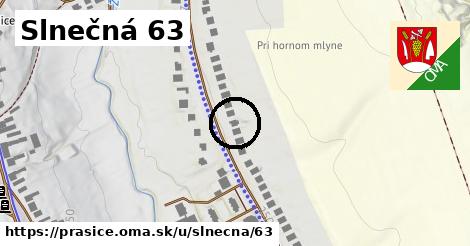 Slnečná 63, Prašice