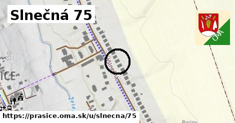 Slnečná 75, Prašice