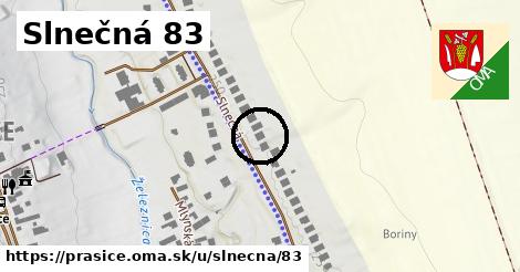 Slnečná 83, Prašice