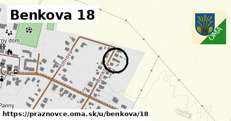 Benkova 18, Práznovce
