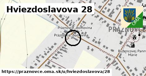 Hviezdoslavova 28, Práznovce