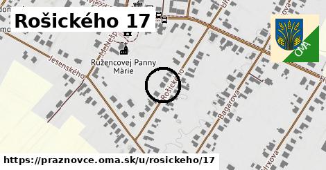 Rošického 17, Práznovce
