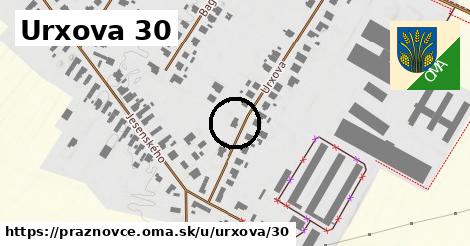 Urxova 30, Práznovce