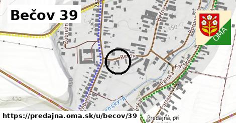 Bečov 39, Predajná