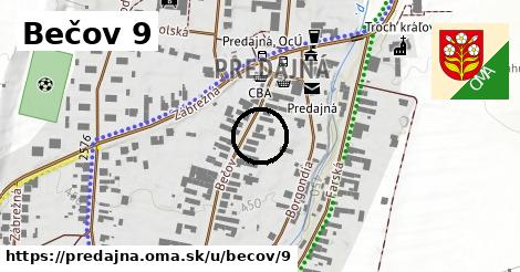 Bečov 9, Predajná