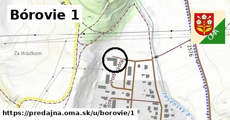 Bórovie 1, Predajná