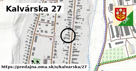 Kalvárska 27, Predajná