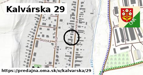 Kalvárska 29, Predajná