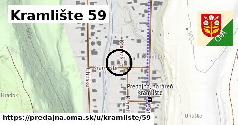 Kramlište 59, Predajná