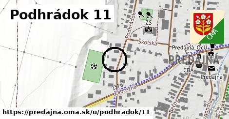 Podhrádok 11, Predajná