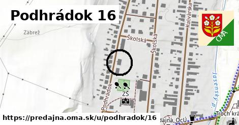 Podhrádok 16, Predajná