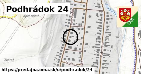 Podhrádok 24, Predajná