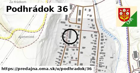 Podhrádok 36, Predajná