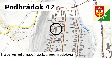 Podhrádok 42, Predajná