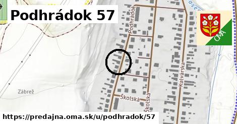 Podhrádok 57, Predajná