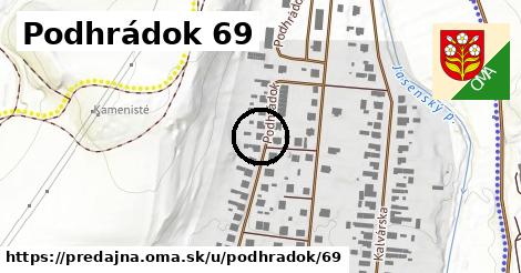 Podhrádok 69, Predajná