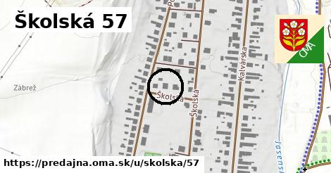 Školská 57, Predajná