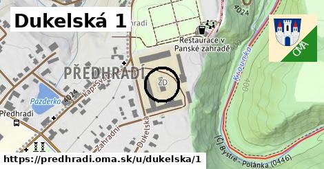 Dukelská 1, Předhradí