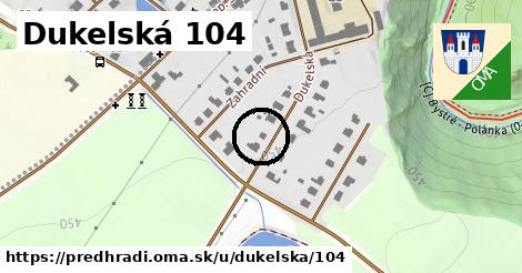Dukelská 104, Předhradí