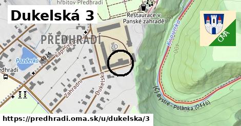 Dukelská 3, Předhradí