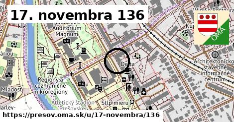 17. novembra 136, Prešov