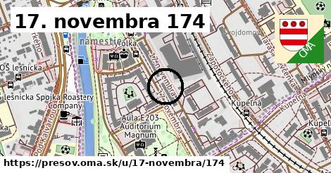 17. novembra 174, Prešov