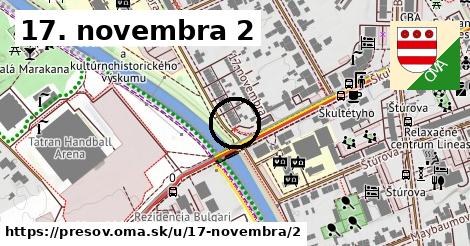 17. novembra 2, Prešov