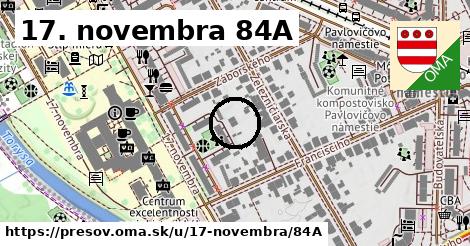 17. novembra 84A, Prešov