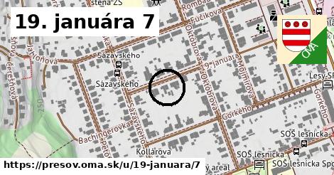 19. januára 7, Prešov