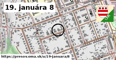 19. januára 8, Prešov