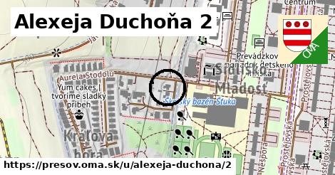 Alexeja Duchoňa 2, Prešov