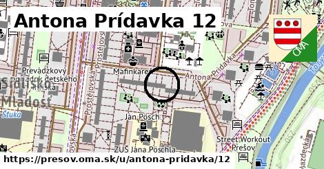 Antona Prídavka 12, Prešov