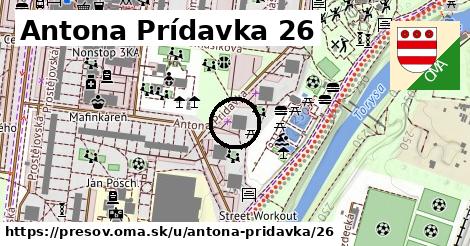 Antona Prídavka 26, Prešov