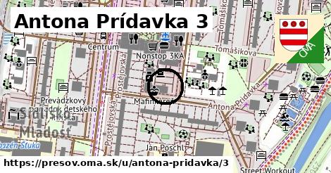 Antona Prídavka 3, Prešov