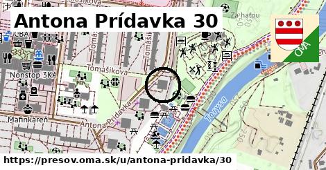 Antona Prídavka 30, Prešov