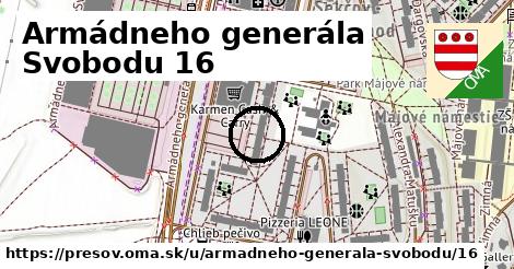 Armádneho generála Svobodu 16, Prešov