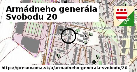 Armádneho generála Svobodu 20, Prešov