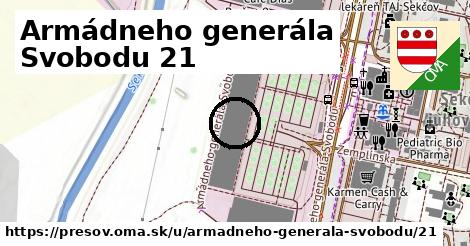 Armádneho generála Svobodu 21, Prešov