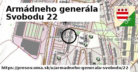 Armádneho generála Svobodu 22, Prešov