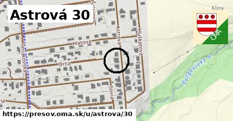 Astrová 30, Prešov